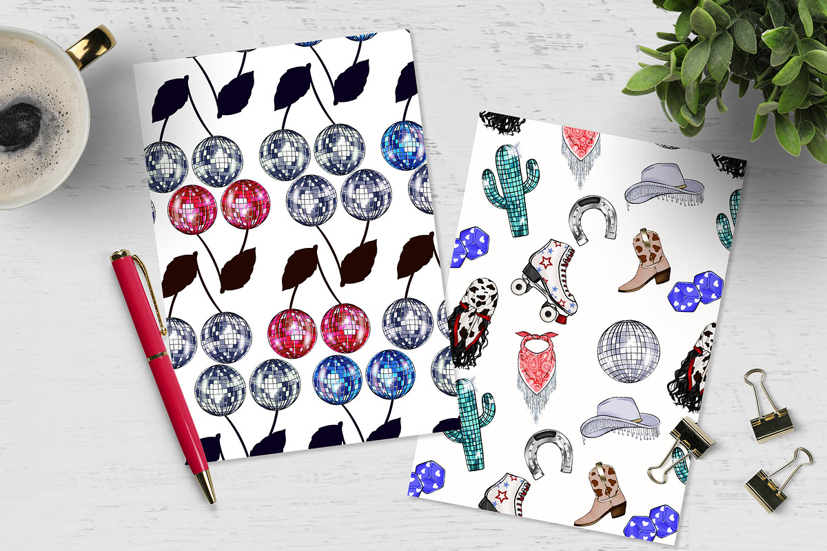 FOURTH OF JULY PAPER PACK, a Background Graphic by The GG Shop (Photo 4 of 6)
