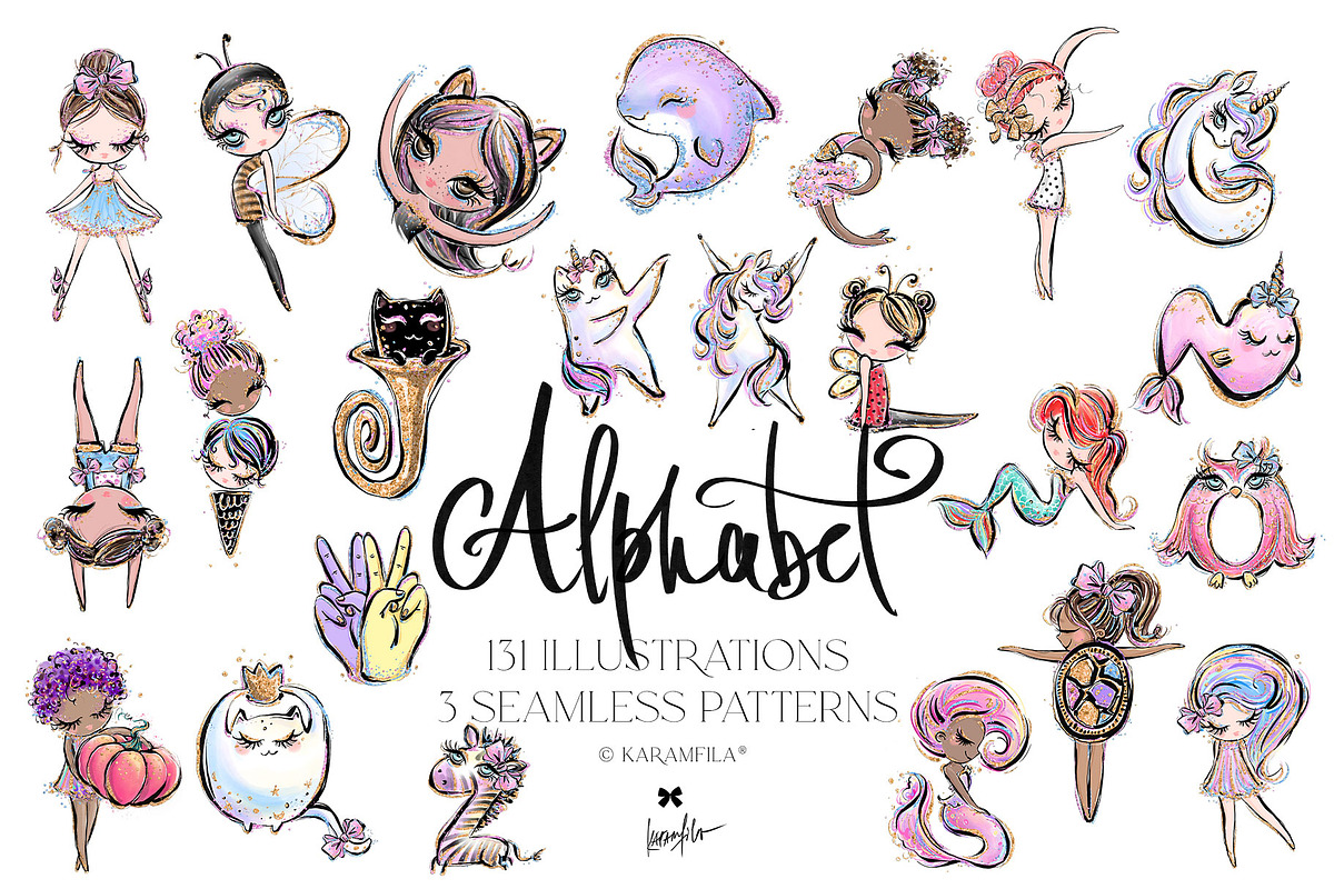 Body Alphabet Bundle, a Solid Icon by KaramfilaS (Photo 1 of 8)