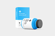 Pill Bottle Mockup, a Cups & Container Mockup by Toasin Studio (Thumbnail 11 of 11)