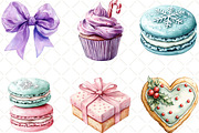 Pastel Christmas Cookies Candy, an Illustration by Black Bird Studio (Thumbnail 4 of 6)