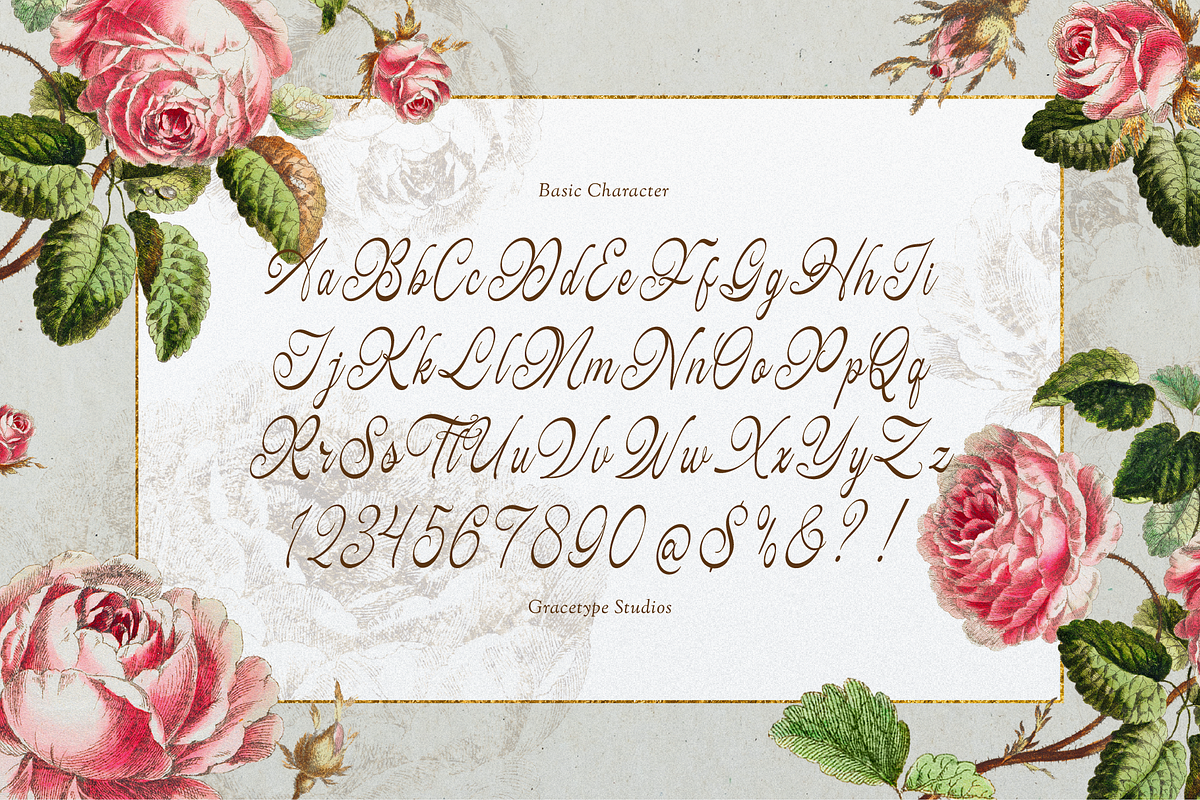 Hauliot Roisy | Handwritten Romantic, a Script Font by gracetype_studio (Photo 10 of 12)