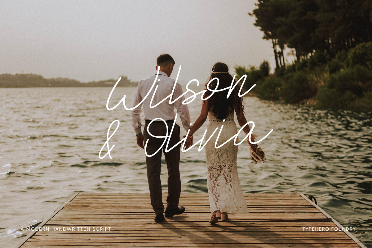 Hallie - Handwritten Script Font, a Script Font by ZAL STUDIO (Photo 4 of 8)