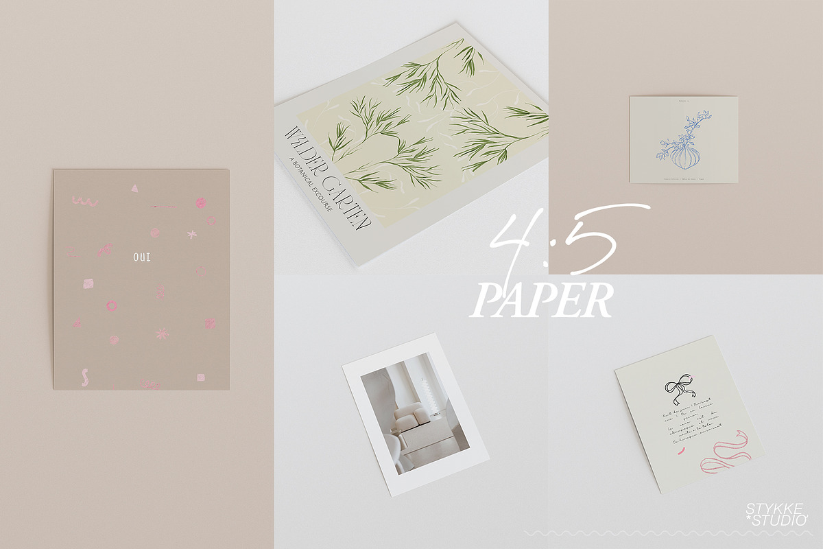 PAPER & POSTER | Art Print Mockup, a Product Mockup by Stykke Studio (Photo 8 of 9)