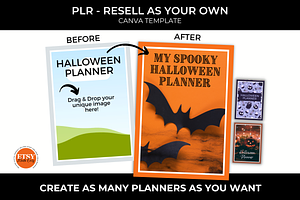 PLR Halloween Planner For Resellers