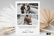 Christmas Card Template CC222, a Card Template by Always Templates (Thumbnail 3 of 3)