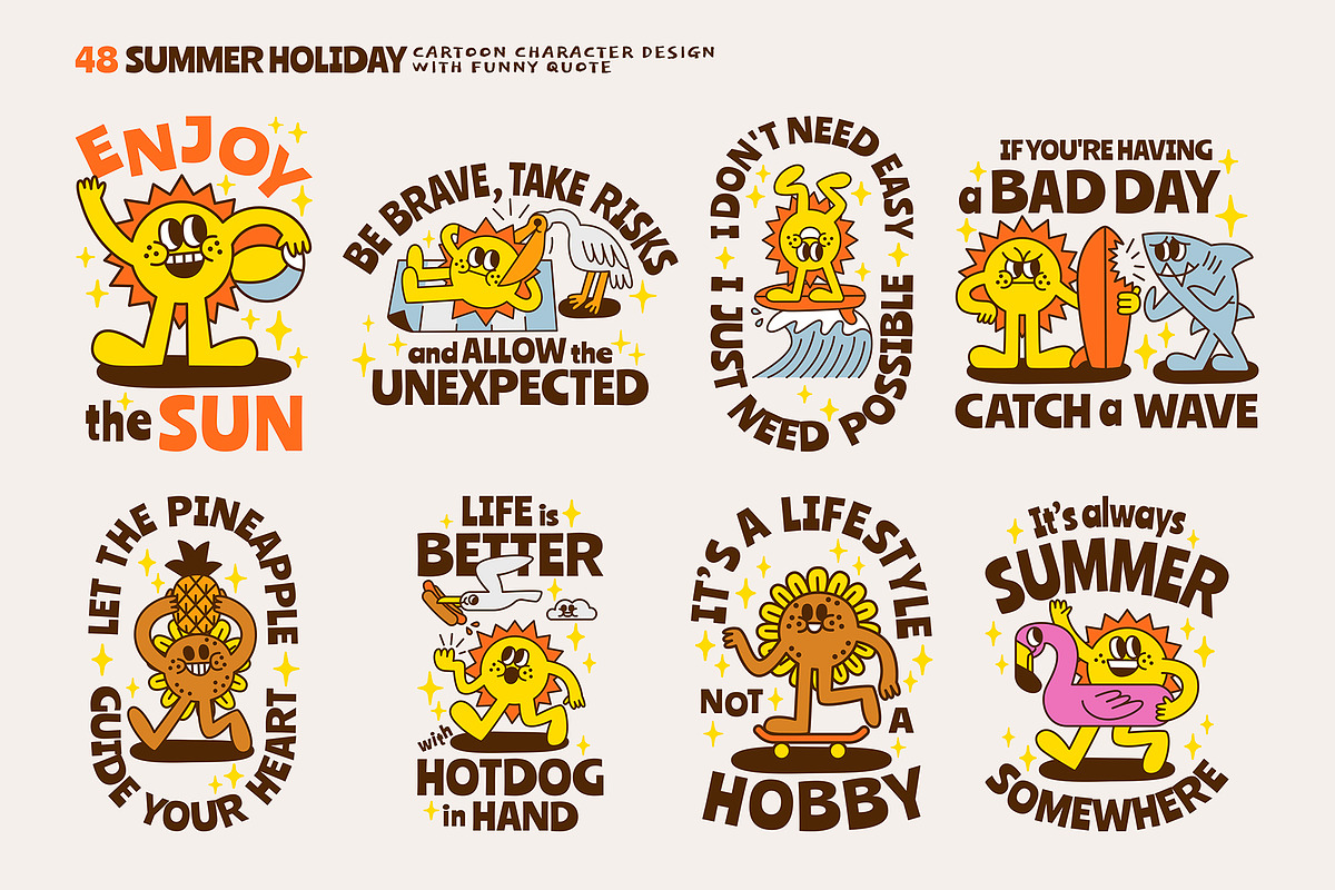 48 Summer Holiday, an Illustration by monkik (Photo 2 of 12)