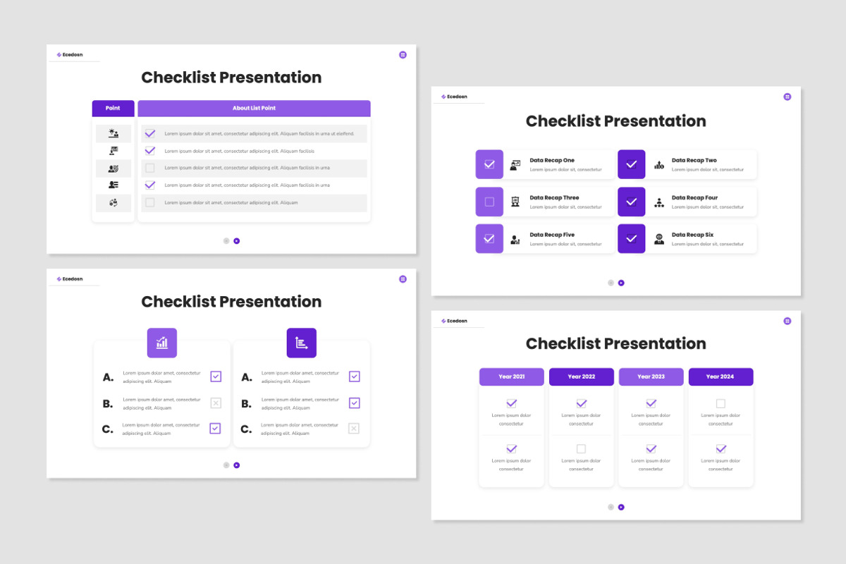 Checklist Presentation PPT, a Presentation Template by Antstheme