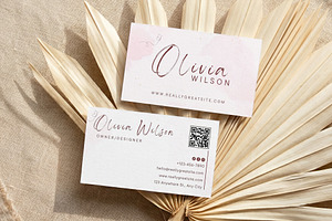 Elegant Business Card Canva Template, a Business Card Template by Arslan
