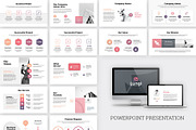Modern Business PowerPoint Template, a Presentation Template by RsmBoutique2021 (Thumbnail 1 of 5)