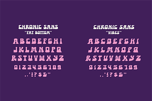 Chronic Sans Font Family