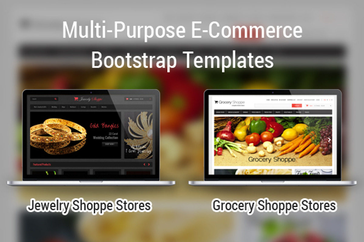 Grocery-Jewelry E-Commerce Bootstrap, a Bootstrap Template by Sainath Chillapuram (Photo 1 of 3)