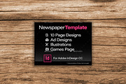 Old Style Newspaper Template, a Magazine Template by Newspaper Templates (Thumbnail 4 of 4)