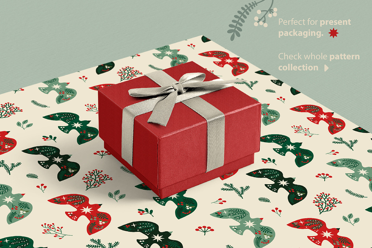 Christmas vector. Patterns, graphic, an Object Graphic by anna khramtsova (Photo 5 of 20)