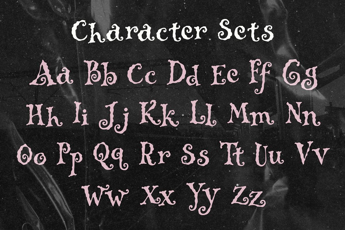 Curlicues Kooky Display Font, a Handwritten Font by The October Creative (Photo 3 of 8)