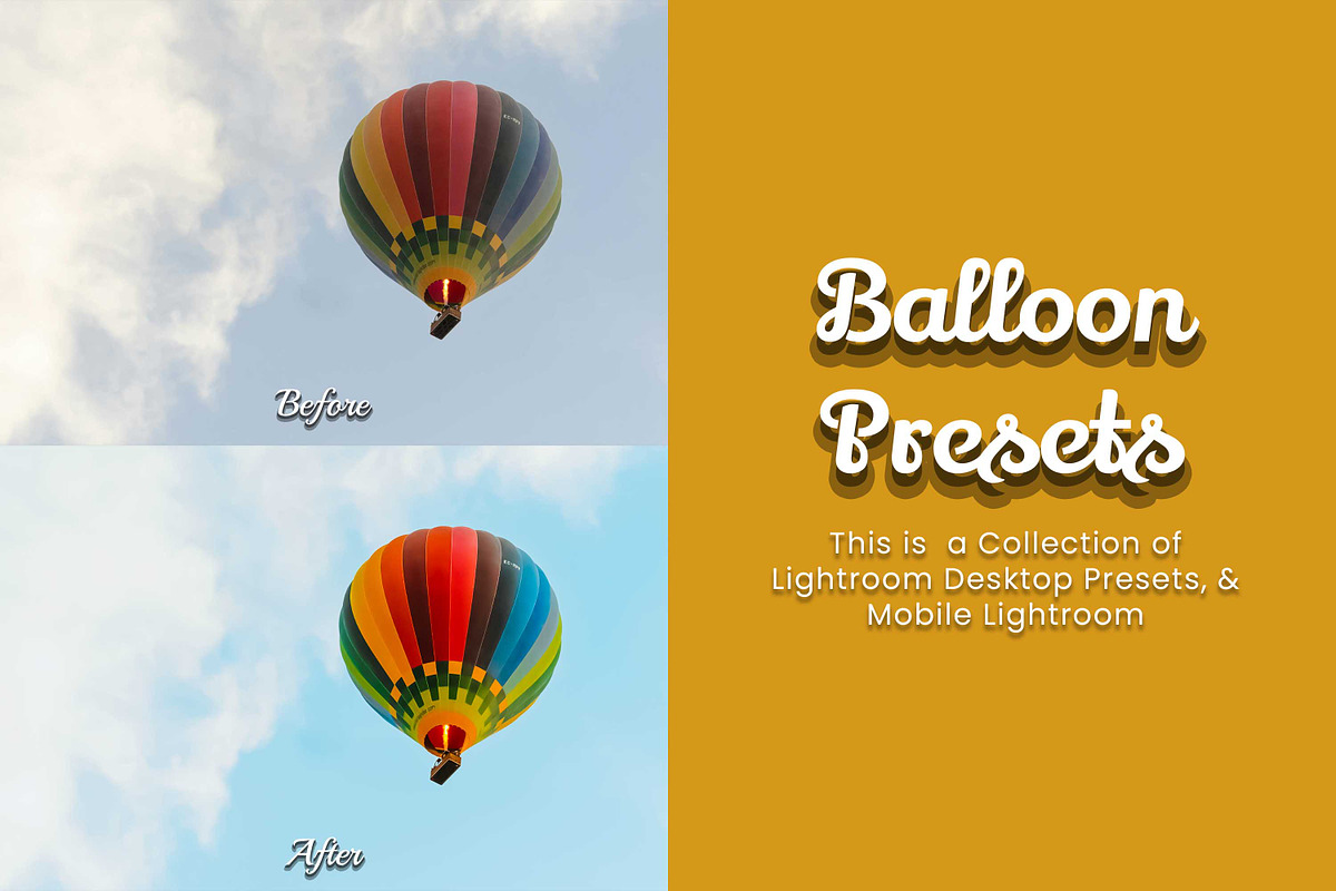 30 Balloon Lightroom Collection, a Preset Add-On by 3Motional (Photo 7 of 11)