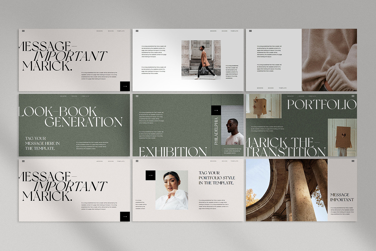 Marick Presentation Template preview 7