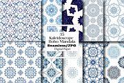 Kaleidoscope Boho Mandala Pattern, a Pattern Graphic by Wow Magic (Thumbnail 1 of 3)