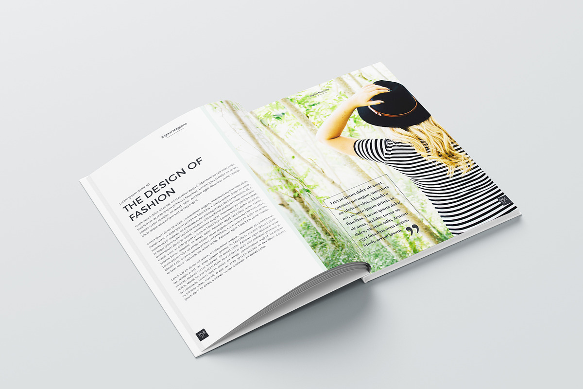 KOPIHO/ Magazine Template, a Magazine Template by obidullah_01 (Photo 14 of 14)