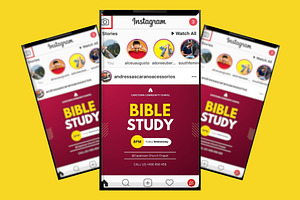 Bible Study Canva Design Template