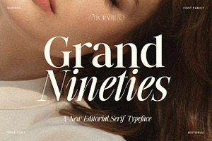 Grand Nineties Classy Serif Family