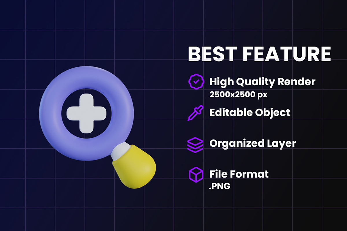 General UI 3D Icon Pack, an Object Graphic by Artnivora.Std (Photo 3 of 4)