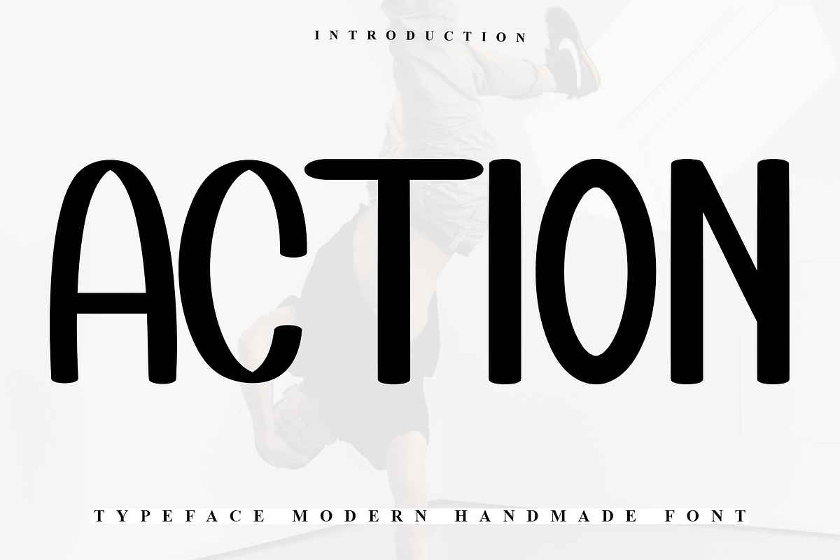 Action, a Sans Serif Font by InermediaSTUDIO (Photo 1 of 7)