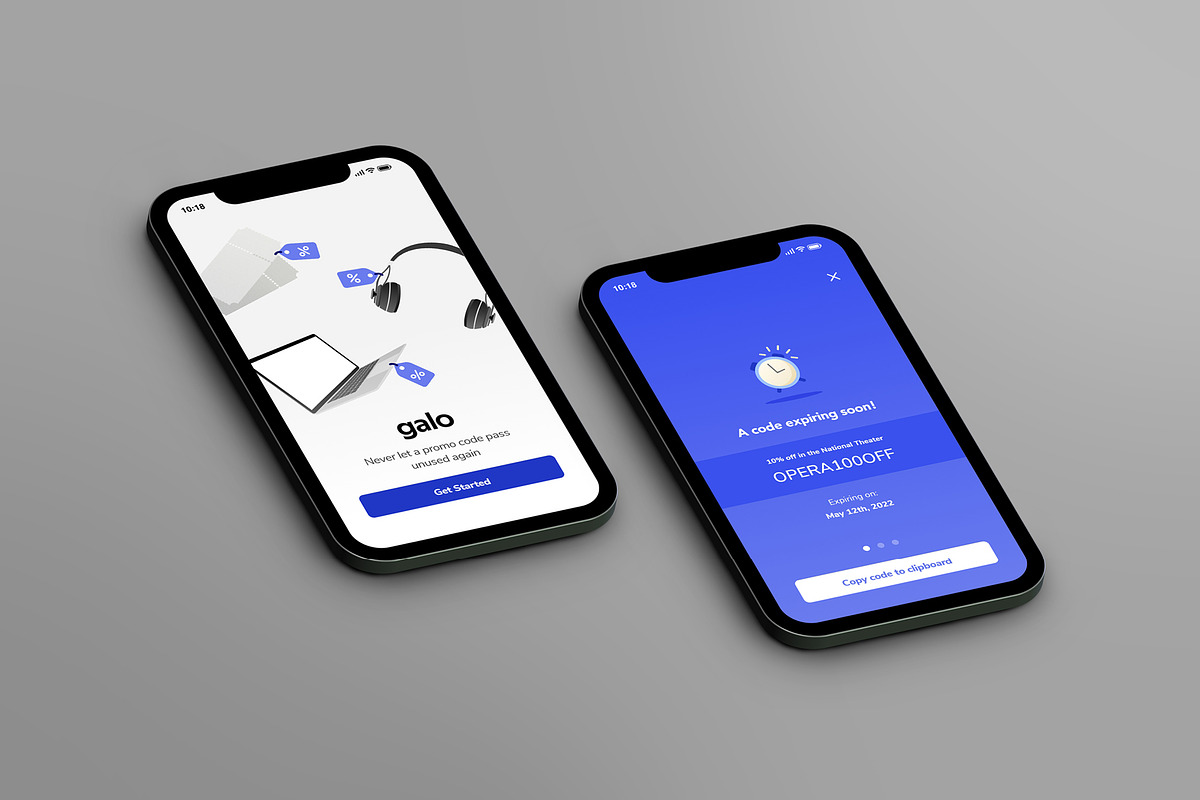 Isometric Phone Mockups, an iPhone Mockup by velvetmade.designs (Photo 3 of 17)