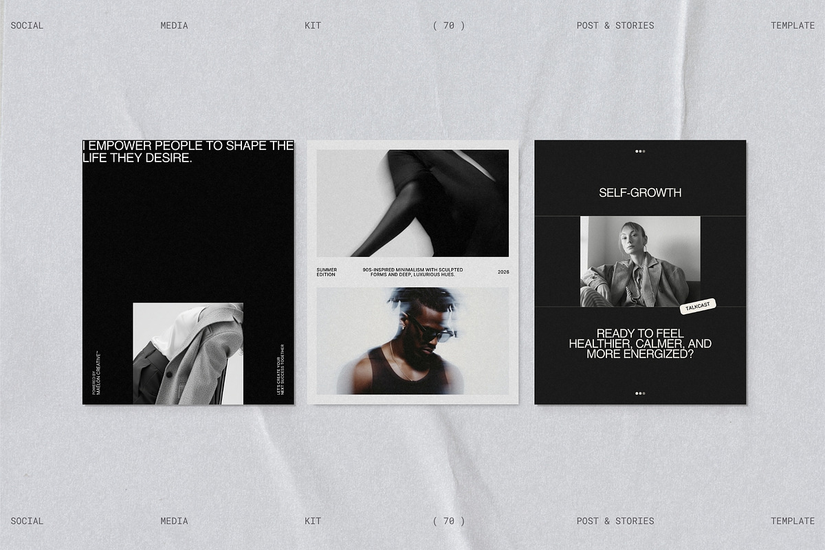 ELVO | Social Media Kit (II), a Social Media Template by Prapti Design (Photo 7 of 10)