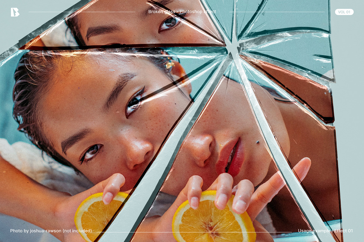Broken glass effect, a Brushes & More by Bran. (Photo 3 of 9)
