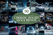 90 Cinematic Hockey Stock Photos, a Sports & Recreation Photo by Incomelion (Thumbnail 1 of 14)