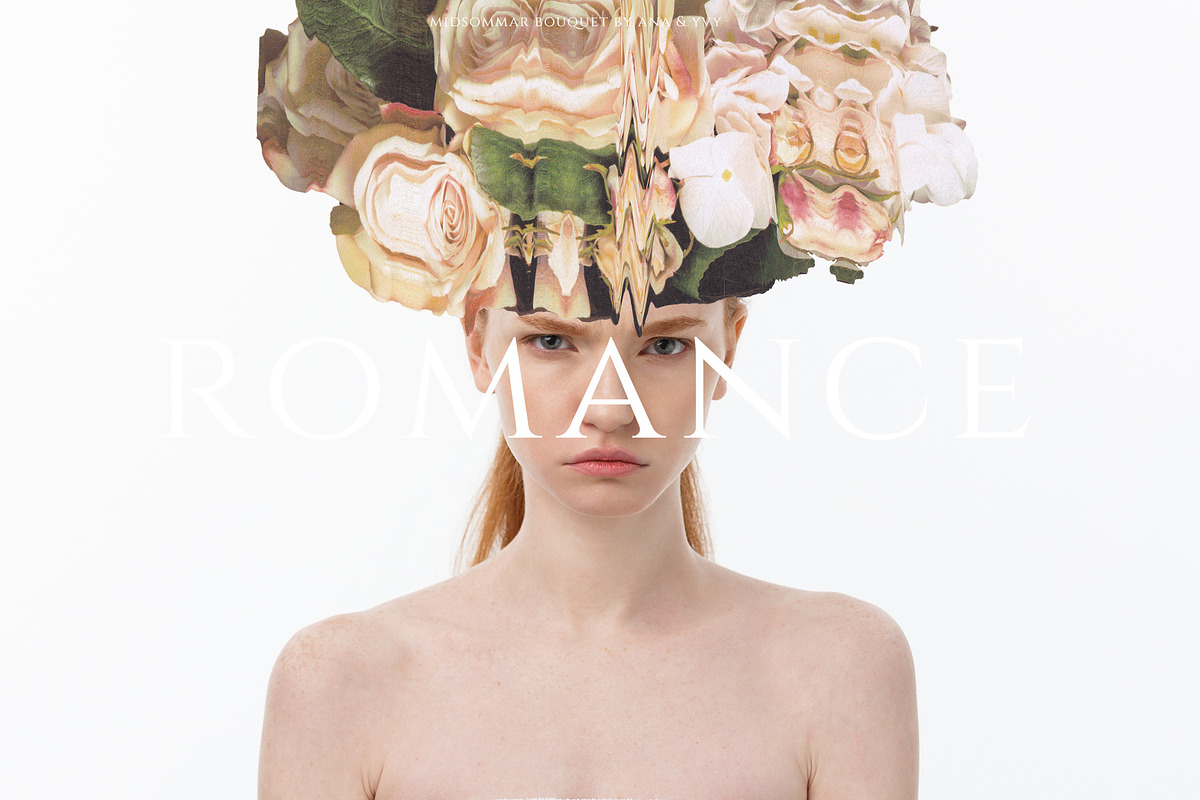 Psychedelic Indie Floral Collage, an Object Graphic by ana & yvy (Photo 6 of 16)
