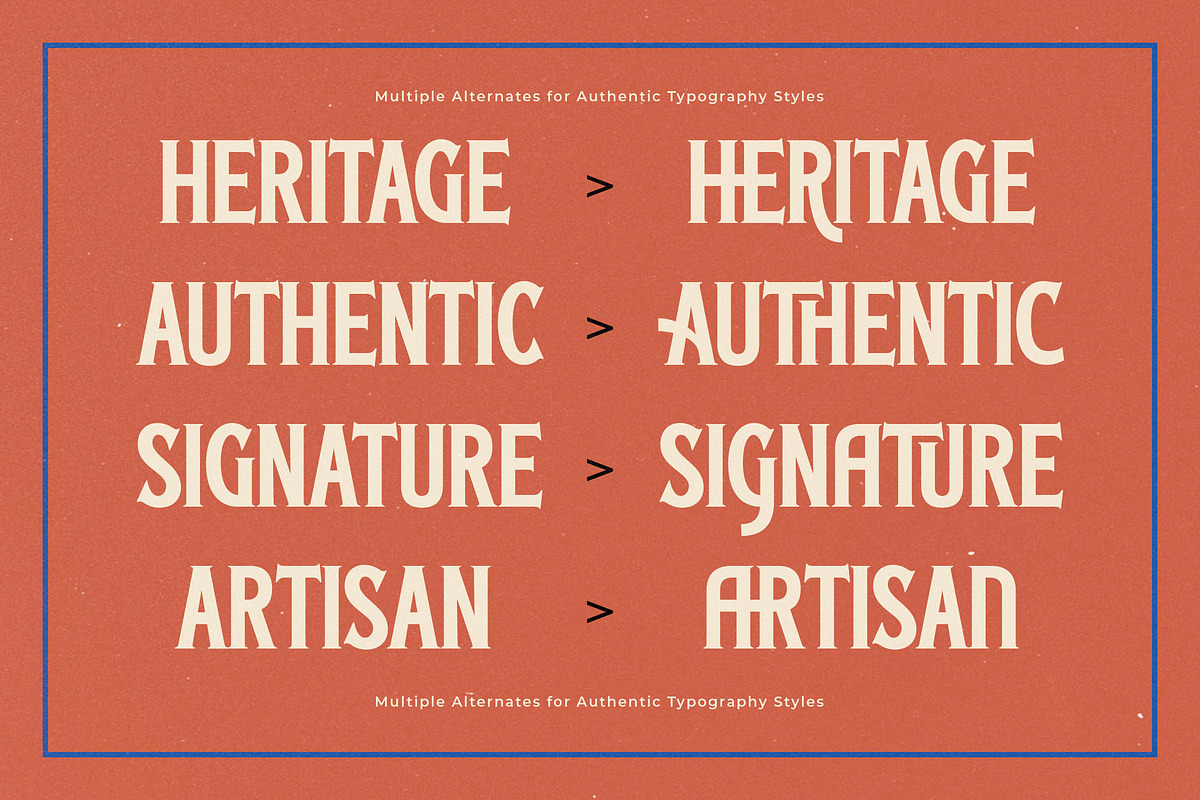 Badge Americana Vintage Serif, a Serif Font by timelesstype.co (Photo 4 of 20)