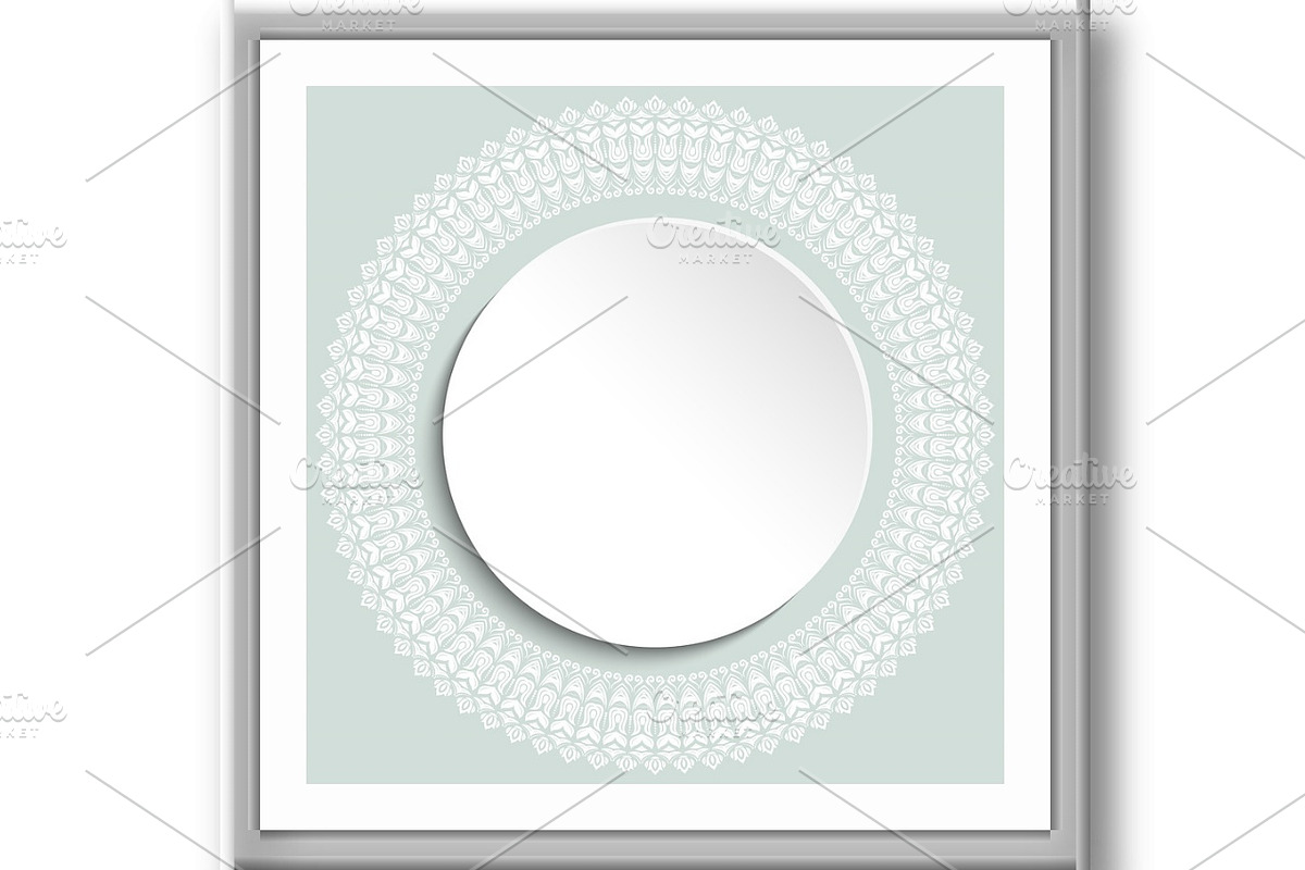 Nice Vector Greeting Card, a Texture Graphic by FineArtStudio (Photo 3 of 3)