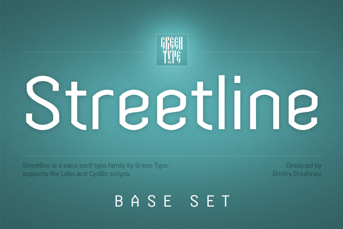 Streetline - 4 fonts