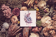 Mauve Gemstones Watercolor Clipart, an Illustration by ColorfulNest (Thumbnail 10 of 11)