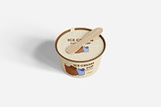 Ice Cream Cup Mockup, a Product Mockup by MrLetters (Thumbnail 2 of 5)