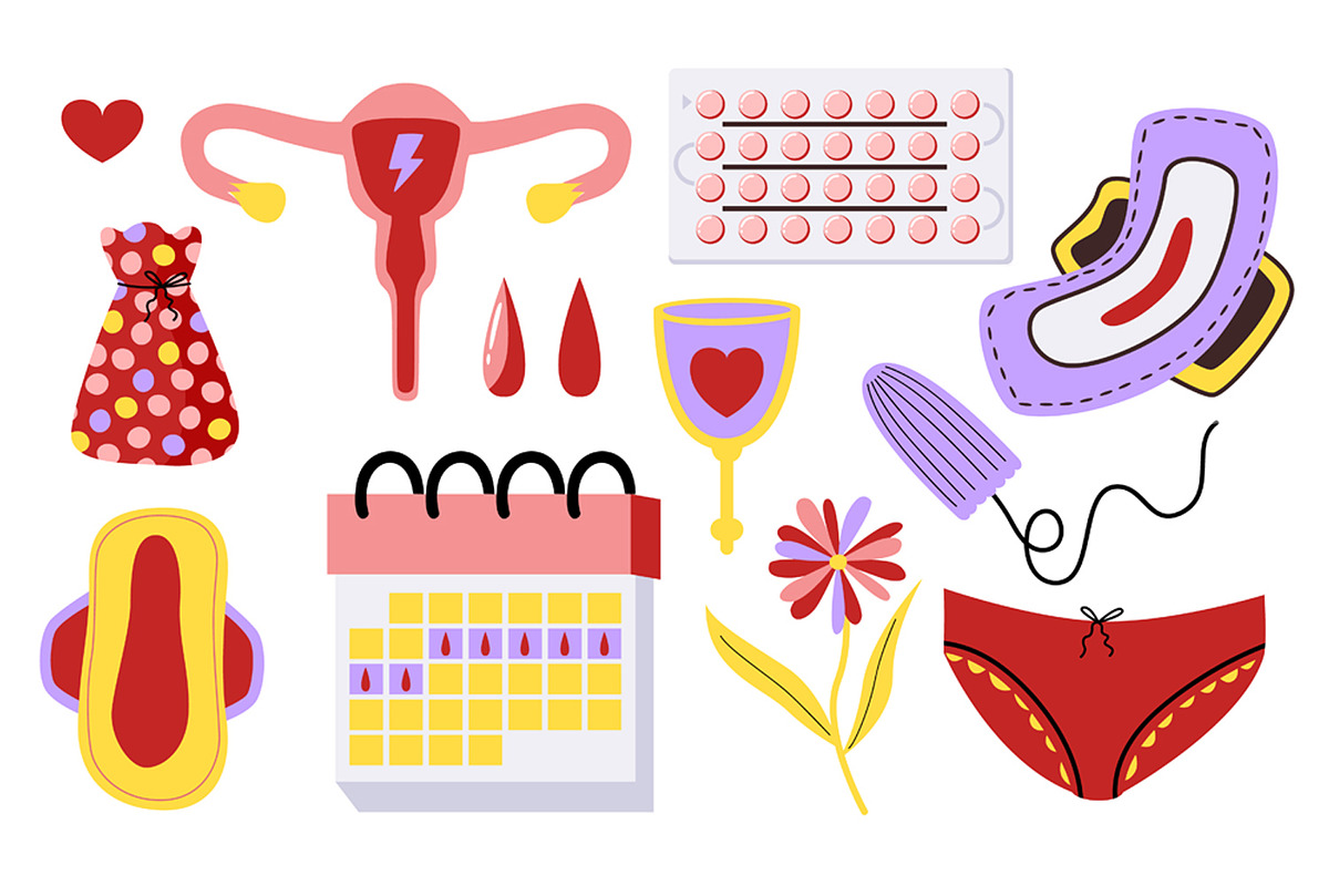 Menstrual Cycle & Women's Health, a Healthcare Illustration by the_myro (Photo 1 of 7)