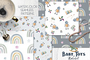 Watercolor Baby Toys & Alphabet, an Object Graphic by Ana-Sakuta (Thumbnail 16 of 21)