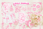 VALENTINE DAY WATERCOLOR CLIPART, a Decorative Illustration by AlexandraArt (Thumbnail 5 of 10)