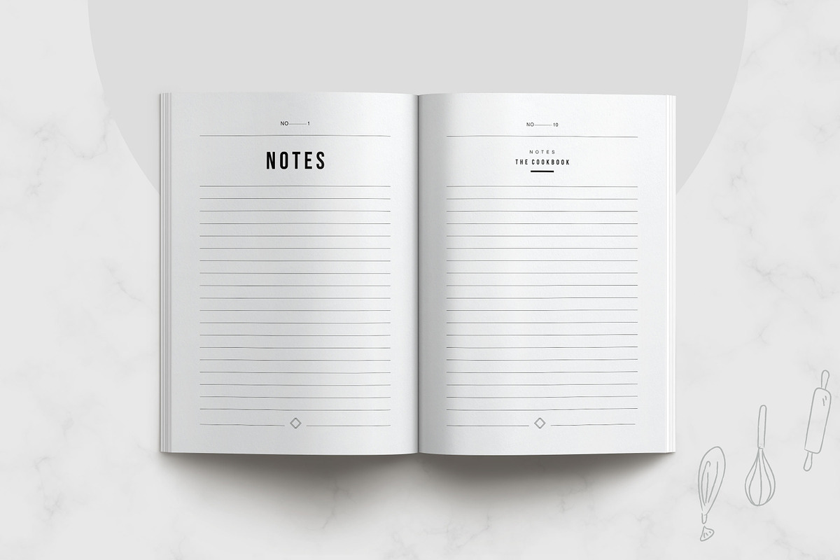 Cookbook | Recipe Book, a Brochure Template by S A N D Y (Photo 11 of 12)