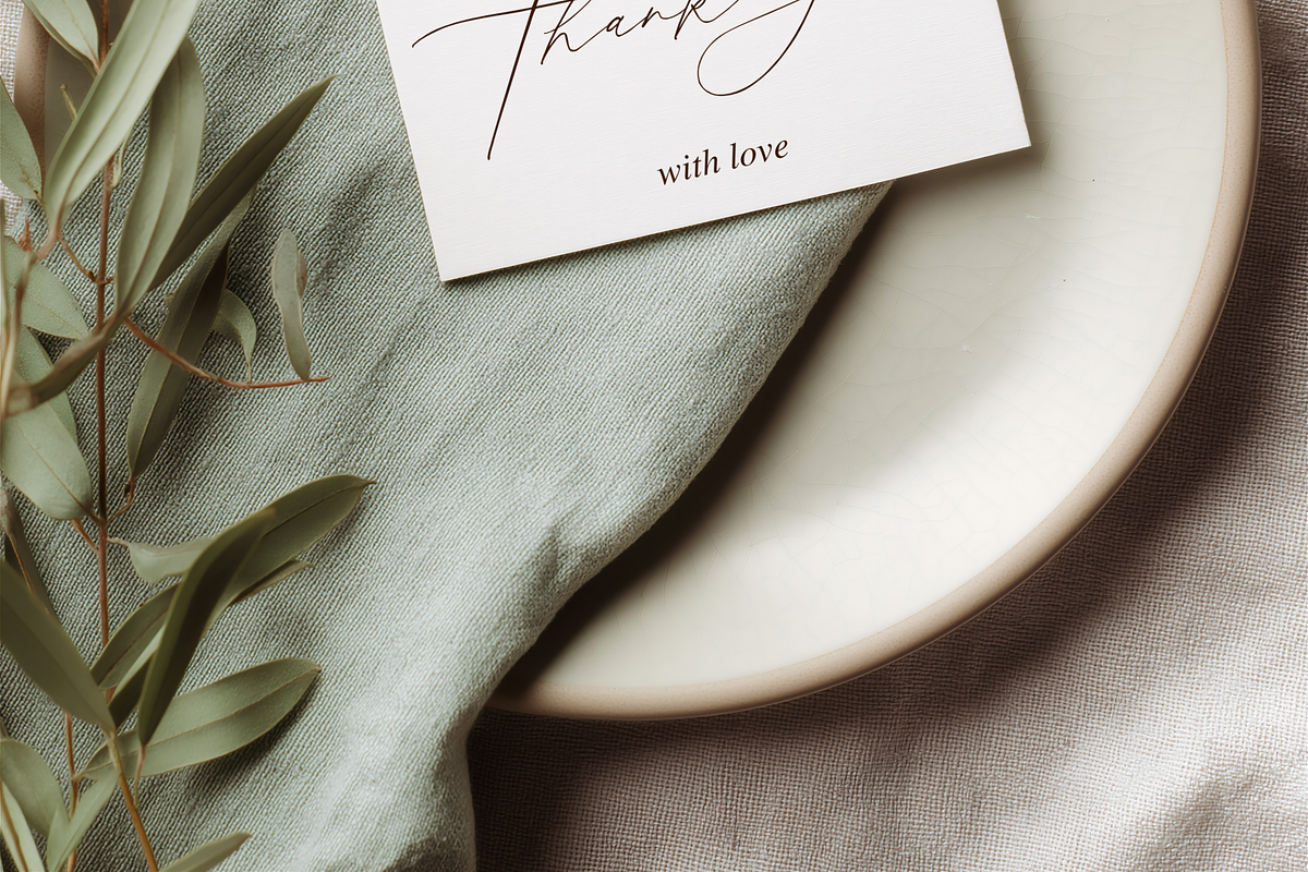 Olive 3.5x2 Place Card Mockup, an Advertising Mockup by Serenefeeling (Photo 4 of 6)
