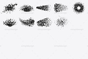 9 Fragments Photoshop Brushes, a Brush Add-On by SimplDesign (Thumbnail 2 of 2)
