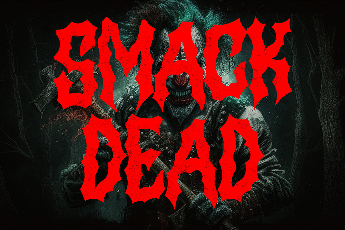 Murder Danger - Horror Font, a Blackletter Font by Fonday Studio (Photo 2 of 6)