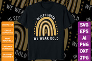 Childhood cancer awareness shirt, a Healthcare Illustration by Vignette.IT (Thumbnail 3 of 3)