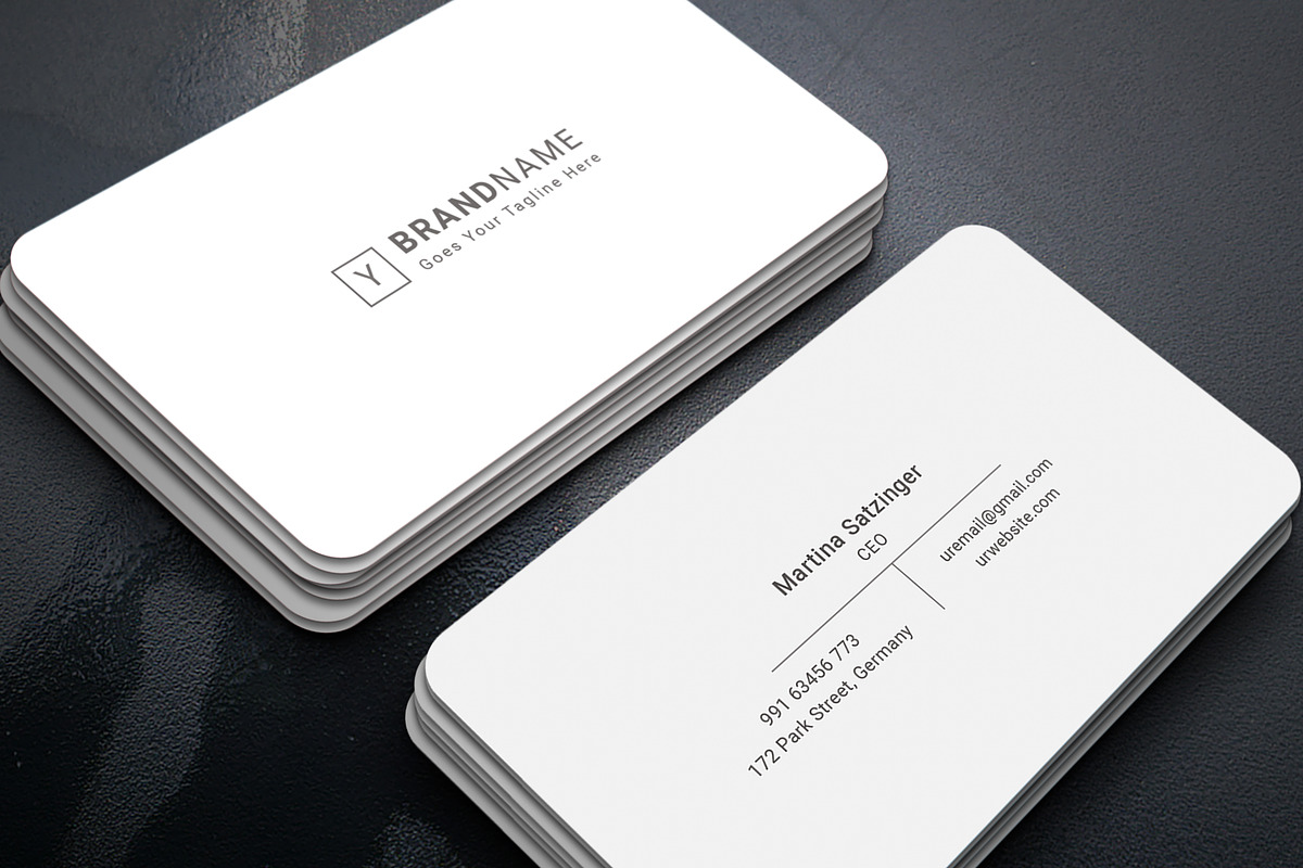 Business Card, a Business Card Template by graphicsunday (Photo 3 of 4)