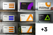 Banner and Press Wall Mockup, an Advertising Mockup by dpi (Thumbnail 2 of 13)