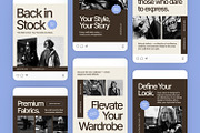 Fashion - Instagram Post, a Brochure Template by Izdihaar_Studio (Thumbnail 2 of 3)