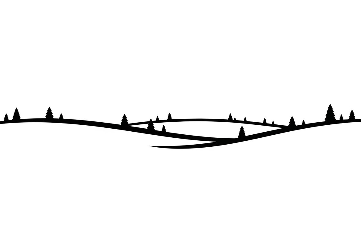 Winter Snow Landscape Silhouette, a Graphic by balal (Photo 7 of 13)