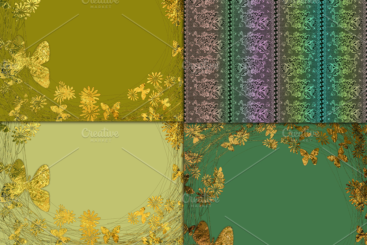 Fairy forest metallic textures, a Texture Graphic by Area (Photo 5 of 10)