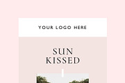 Neutral Boho Fashion Email Template, an Email Template by KikiBunnyCreative (Thumbnail 3 of 7)